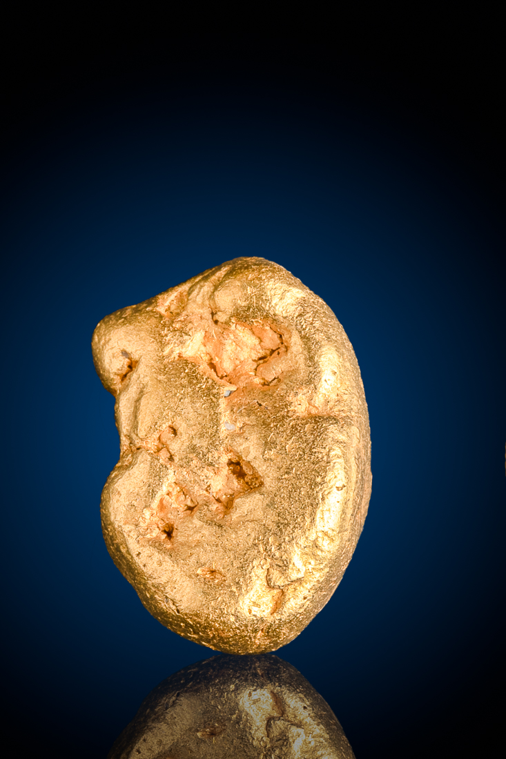 (image for) Dense, Buttery Natural Gold Nugget - Alaska - 13.85 grams